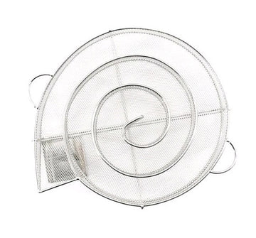 Multi-Purpose Stainless Steel Smoke Net Basket for BBQ & Filtration