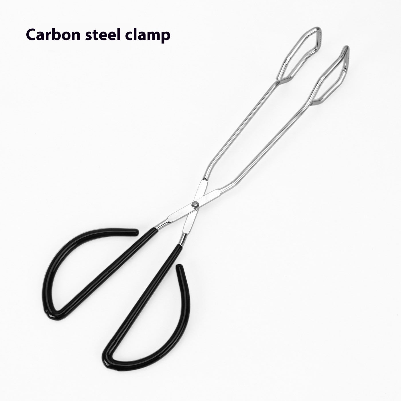 Heavy-Duty Stainless Steel & Carbon Steel Charcoal and Food Clip for BBQ Grilling