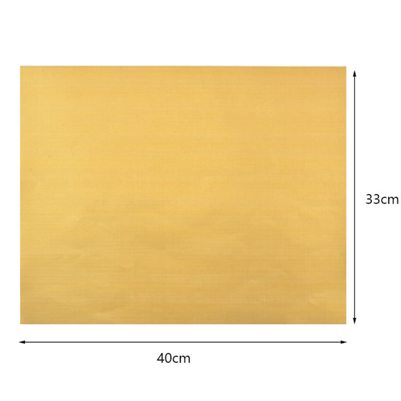 Non-Stick BBQ Mat 0.2mm – Black, Gold, Copper | Modern Simple Barbecue Grilling Sheet
