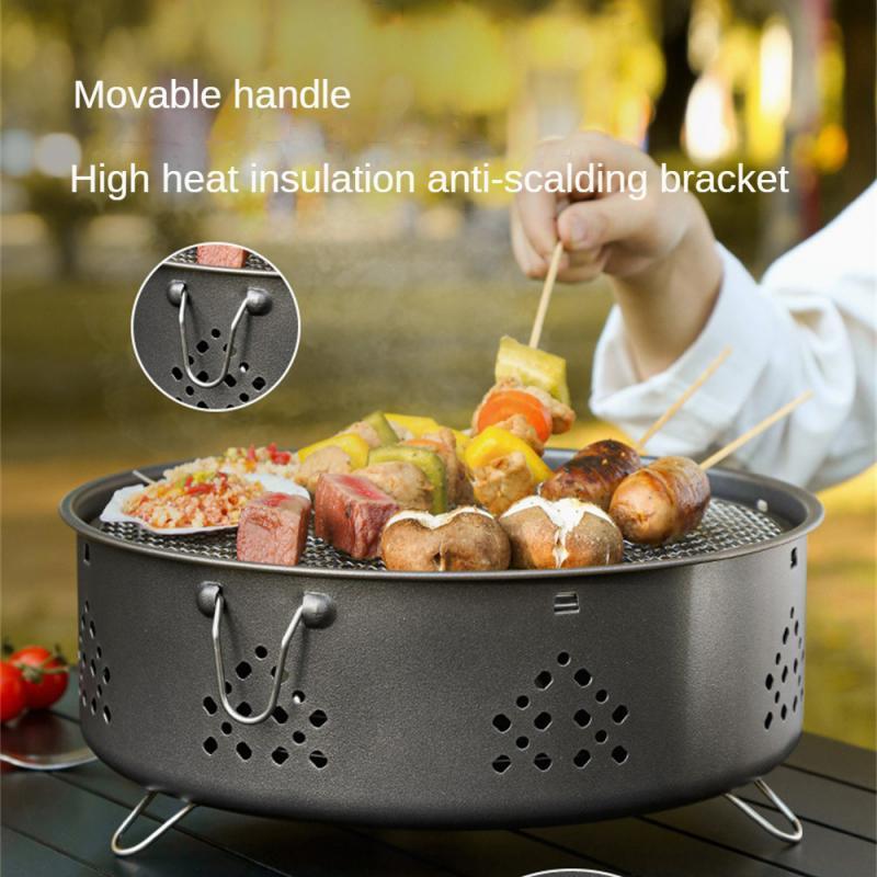  Portable BBQ Stove for Outdoor Camping & Family Dinners