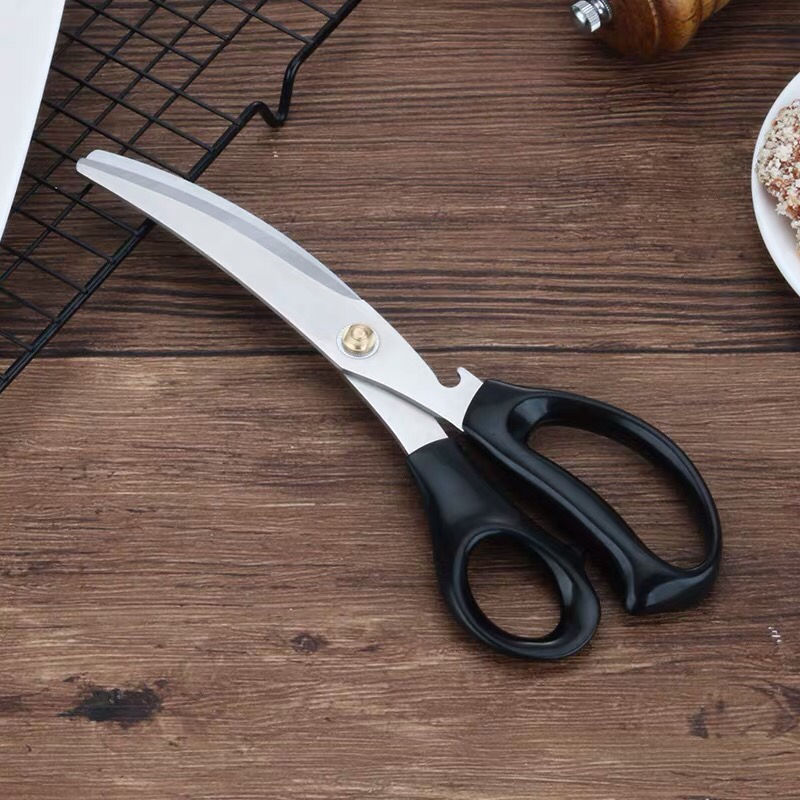 Korean BBQ Scissors and Clip Set – Stainless Steel Grill Tool Kit