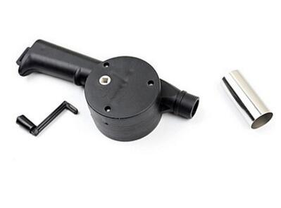 BBQ Air Fan Manual Blower – Outdoor ABS Plastic Steel Barbecue Tool for Grilling
