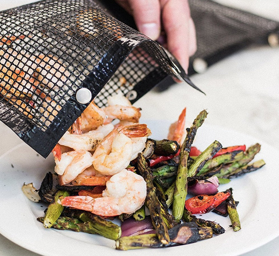 GrillGuard™ Reusable Non-Stick Mesh Grill Bag

