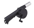 BBQ Air Fan Manual Blower – Outdoor ABS Plastic Steel Barbecue Tool for Grilling
