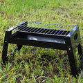 Portable Folding BBQ Grill with Carbon Tray – Easy Clean Outdoor Barbecue for Camping, Tailgating & Backyard Parties
