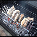 Stainless Steel Rib Rack BBQ Holder – Outdoor Grilling & Smoking Stand for Oven, Charcoal Grill & Picnic
