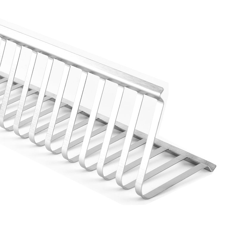 Stainless Steel Rib Rack BBQ Holder – Outdoor Grilling & Smoking Stand for Oven, Charcoal Grill & Picnic
