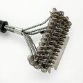 Stainless Steel BBQ Cleaning Grill Brush – Barbecue Grilling Accessories Cleaner
