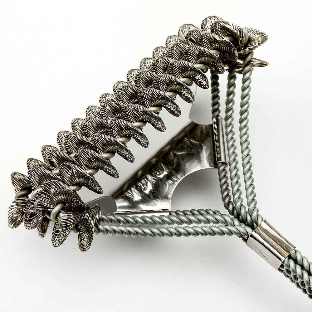 Stainless Steel BBQ Cleaning Grill Brush – Barbecue Grilling Accessories Cleaner
