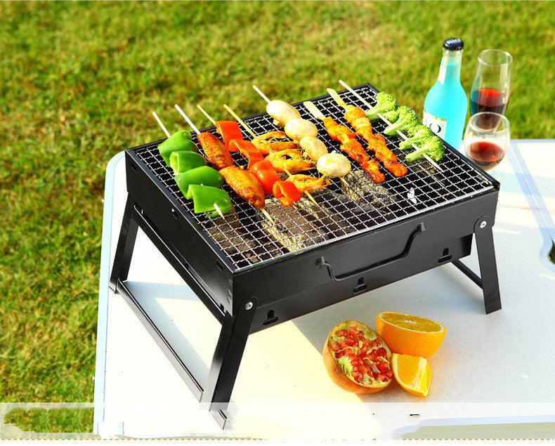 Best Portable Folding Charcoal Grill for Outdoor BBQ – Compact & Durable for 3–5 People
