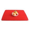 Non-Stick Silicone Pyramid Baking Mat – Heat-Resistant BBQ Cooking Grid for Oven & Microwave Use
