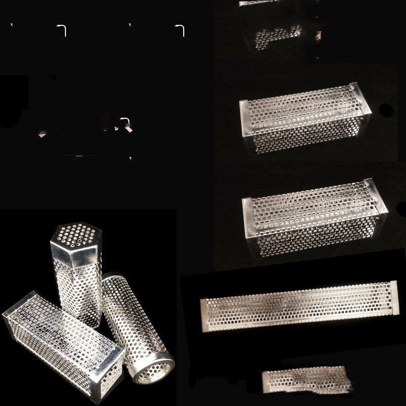 BBQ Stainless Steel Smoke Filter Net Tube – High-Pressure Oil Impurity Remove