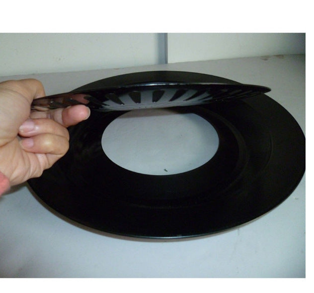 Durable Stainless Steel Non-Stick Barbecue Tray – 32cm Grill Plate for Outdoor Cooking.