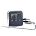 Digital Kitchen Thermometer with Stainless Steel Probe | 0–250°C Range | Fast 4-Second Readout | Modern Minimalist Design