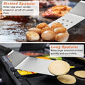 27 PCS Griddle Accessories Kit for Outdoor BBQ & Camping – Professional Flat Top Grill Tool Set with Melting Dome, Burger Press, Spatulas & Carry Bag – Griddle Tools for Men, Dad, Chef Gift
