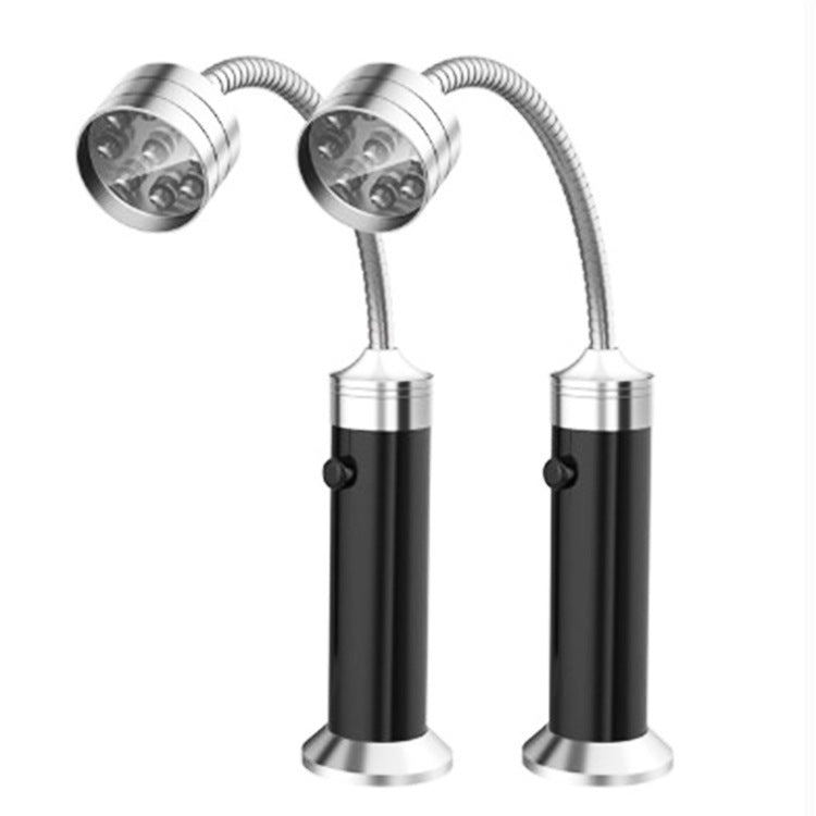 BBQ Grill Light – 9LED Flexible Hose Flashlight with Magnetic Base for Work and Barbecue
