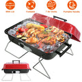 Portable Charcoal Grill with Lid – Lightweight & Foldable
