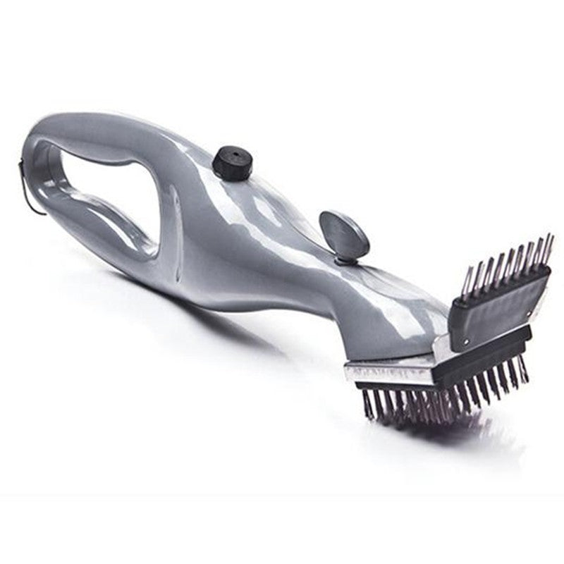 Stainless Steel BBQ Cleaning Brush with Steam Function – Durable Grill Cleaning Tool for Cast Iron, Steel & Ceramic
