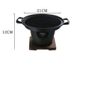 Compact Non-Stick Indoor BBQ Grill – Small Household Barbecue Grill for 2-3 People
