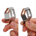 Stainless Steel Grill Thermometer Probe Clip (1–6 Pieces)