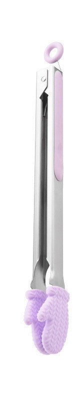 Multi-Color Stainless Steel BBQ Clip – 9" & 12" Barbecue Grill Tong