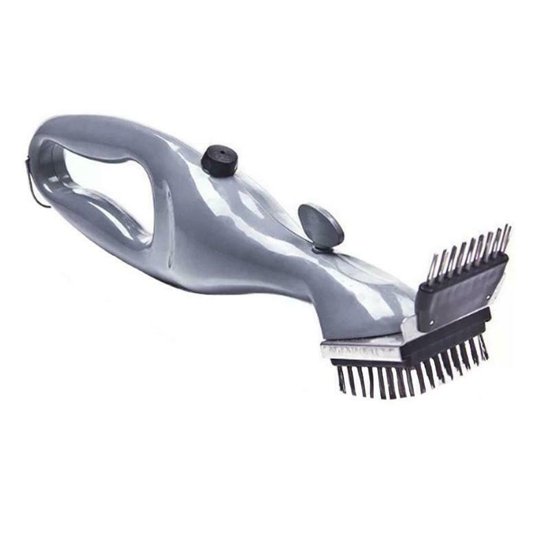 Stainless Steel Grill Steam Cleaning Brush with Heat-Resistant Handle 