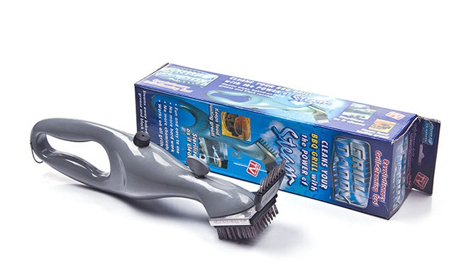 Stainless Steel BBQ Cleaning Brush with Steam Function – Durable Grill Cleaning Tool for Cast Iron, Steel & Ceramic
