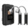 BBQ Grill Light – 9LED Flexible Hose Flashlight with Magnetic Base for Work and Barbecue
