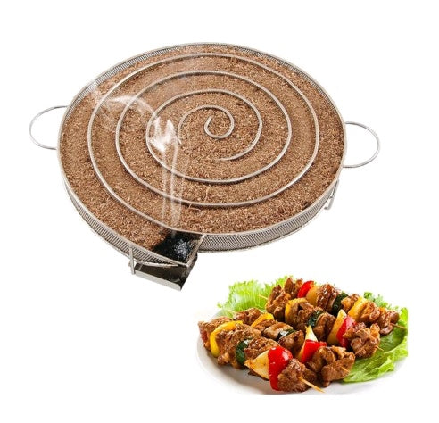Multi-Purpose Stainless Steel Smoke Net Basket for BBQ & Filtration