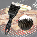  Heavy-Duty Barbecue Grill Brush with Steel Wire and Hanging Handle
