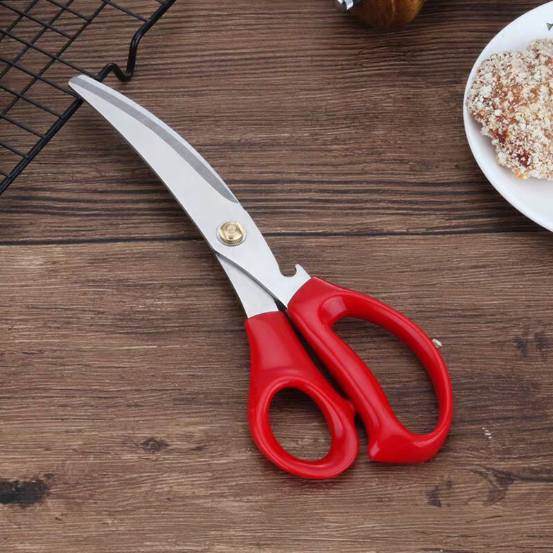 Korean BBQ Scissors and Clip Set – Stainless Steel Grill Tool Kit