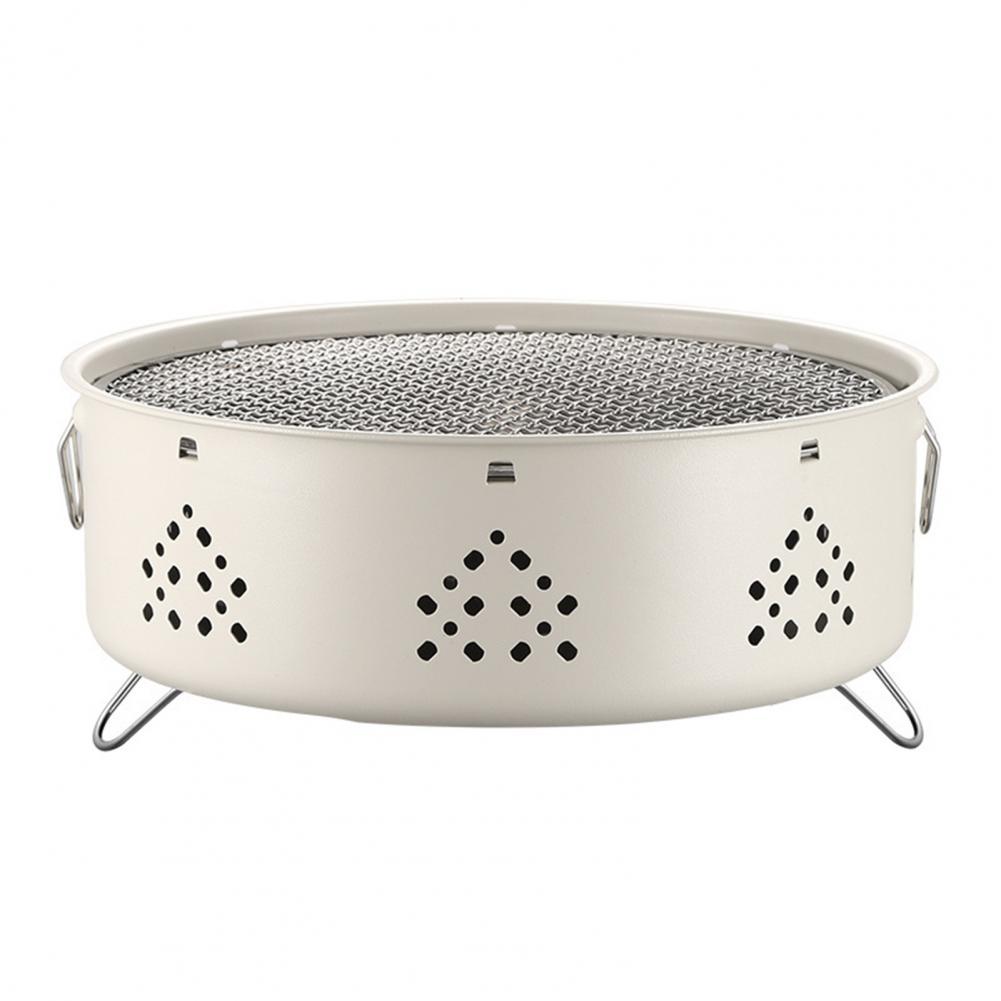 Detachable Stainless Steel Portable Campfire Grill for Outdoor BBQ, Camping & Picnics