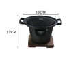 Compact Non-Stick Indoor BBQ Grill – Small Household Barbecue Grill for 2-3 People
