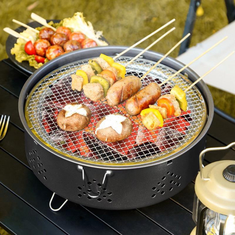 Portable BBQ Stove for Outdoor Camping & Family Dinners