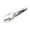 Plum-Shaped Stainless Steel BBQ Steak Tongs – Mirror Polished Food Clamp
