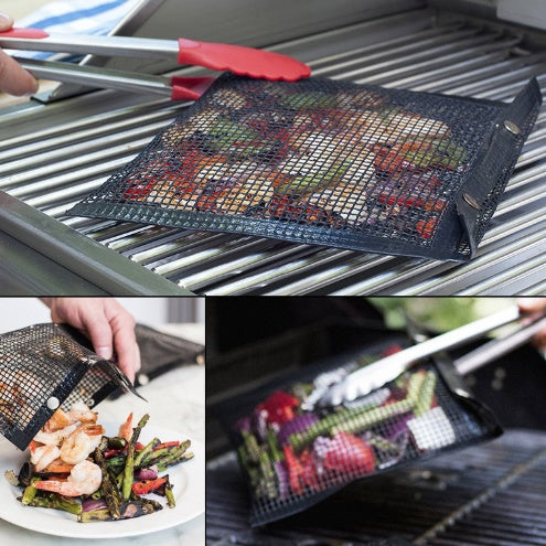 GrillGuard™ Reusable Non-Stick Mesh Grill Bag
