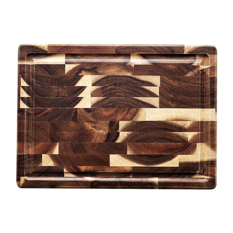 Premium Kitchen Household Parquet Solid Wood Cutting Board
