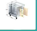 Smokeless Stainless Steel Skewer BBQ Grill – Compact & Efficient for 1-2 People