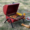 Military-Style Portable Outdoor Charcoal Grill