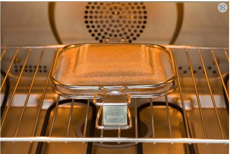 Square Stainless Steel Sandwich BBQ Grill Net for Outdoor Cooking
