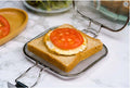  Square Stainless Steel Sandwich BBQ Grill Net for Outdoor Cooking

