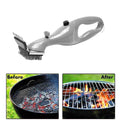 Stainless Steel BBQ Cleaning Brush with Steam Function – Durable Grill Cleaning Tool for Cast Iron, Steel & Ceramic
