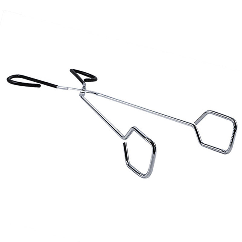 Heavy-Duty Stainless Steel & Carbon Steel Charcoal and Food Clip for BBQ Grilling