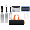 Cooking Shovel BBQ Shovel Teppanyaki Tool Set – Stainless Steel Grill Combination Kit (6pcs to 45pcs)