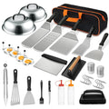Cooking Shovel BBQ Shovel Teppanyaki Tool Set – Stainless Steel Grill Combination Kit (6pcs to 45pcs)