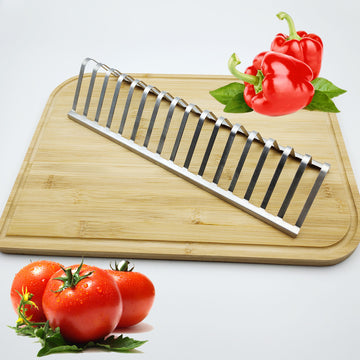  Portable Triangle BBQ Grill – Stainless Steel Outdoor Cooking Tool for Picnic & Home Use
