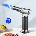 Windproof Triple & Single Flame Torch Lighter – Portable Blue Flame BBQ Igniter