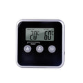 Digital Kitchen Thermometer with Stainless Steel Probe | 0–250°C Range | Fast 4-Second Readout | Modern Minimalist Design
