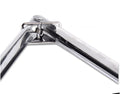 Plum-Shaped Stainless Steel BBQ Steak Tongs – Mirror Polished Food Clamp
