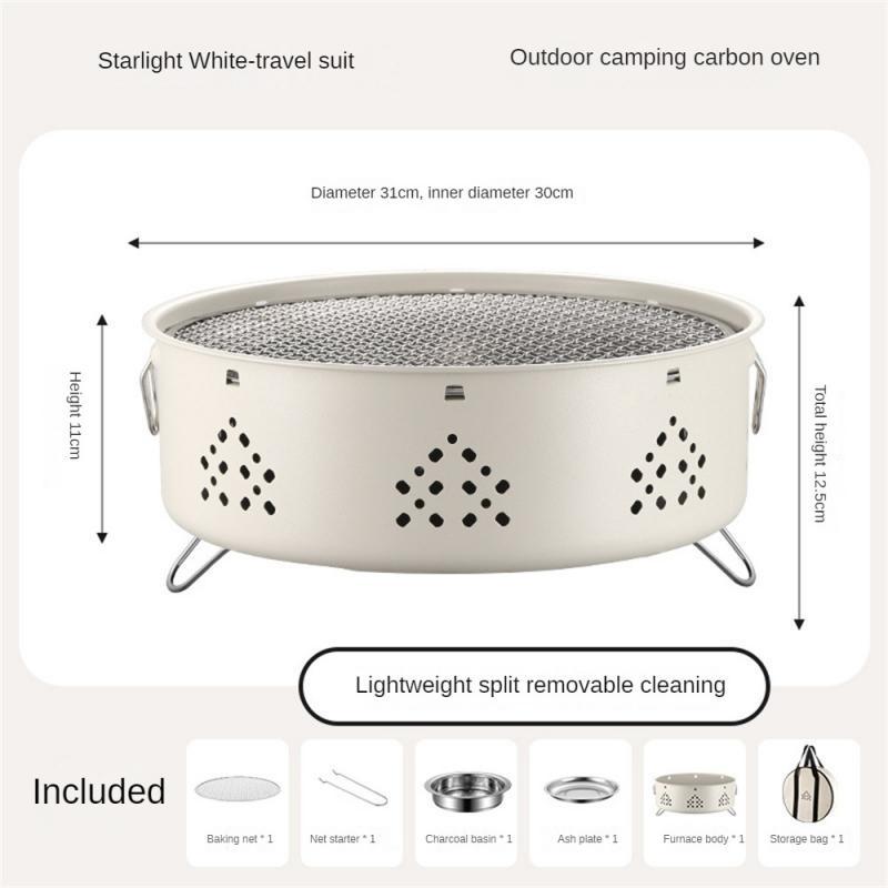  Portable BBQ Stove for Outdoor Camping & Family Dinners